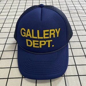 Navy Custom Inspired OG Gallery Dept Trucker Hat